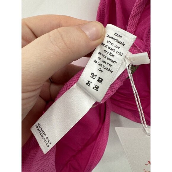 NEW Andie The Capri Swim Top Orchid XL Resprtwear Vacation Beach Bikini Top - Picture 13 of 13